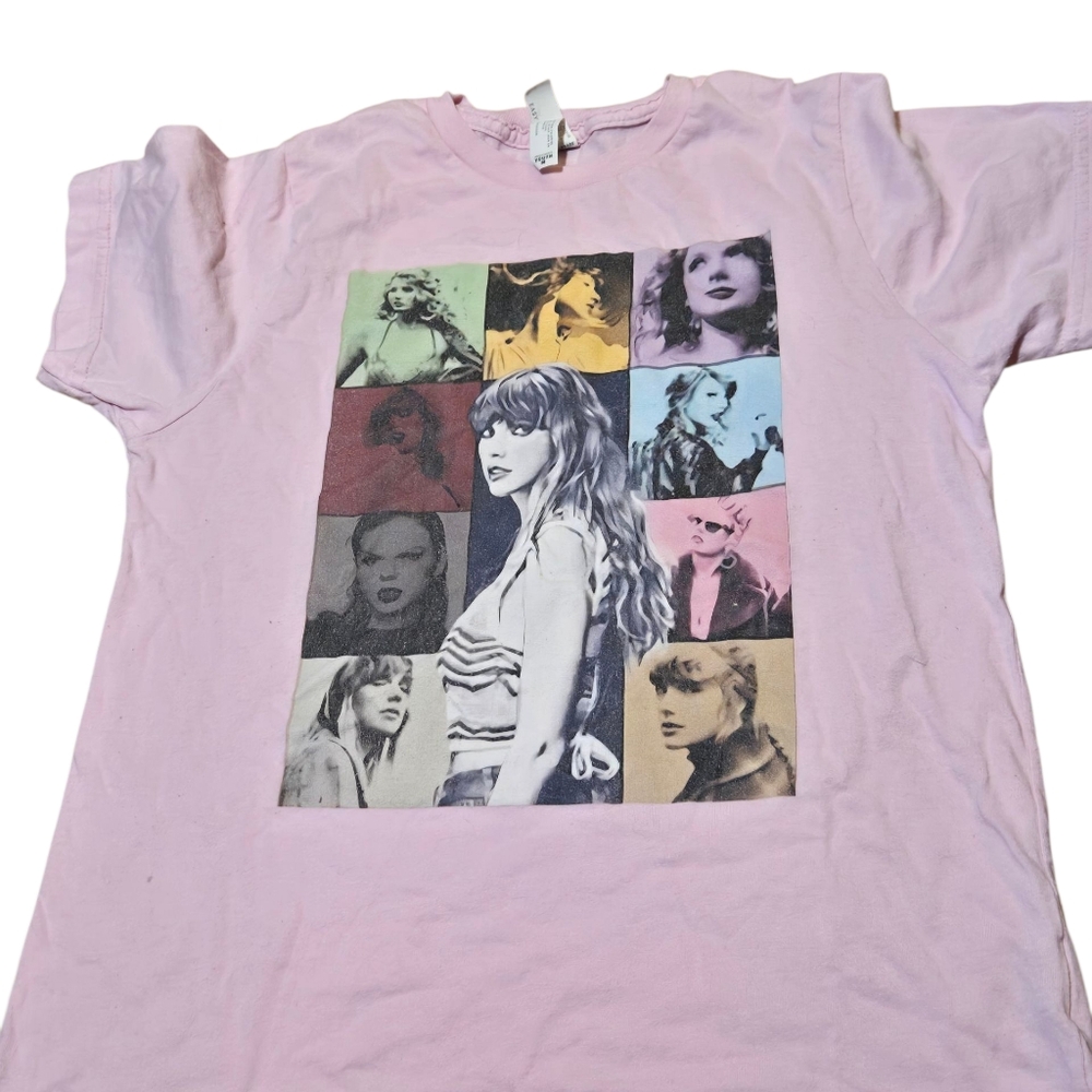 Taylor Swift Pink The Eras Tour Kids Tee